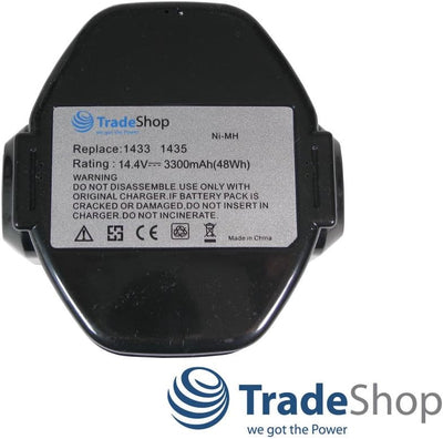 Ni-MH Akku 14,4V 3000mAh ersetzt MAKITA 192600-1 193159-1 193101-2 193158-3 192699-6 193062-6 192699