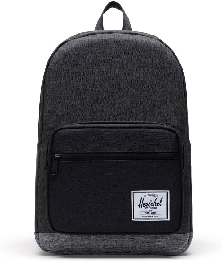 Herschel Pop Quiz, Schwarz Crosshatch/Schwarz/Raven Crosshatch, Einheitsgrösse, Klassiker | Backpack