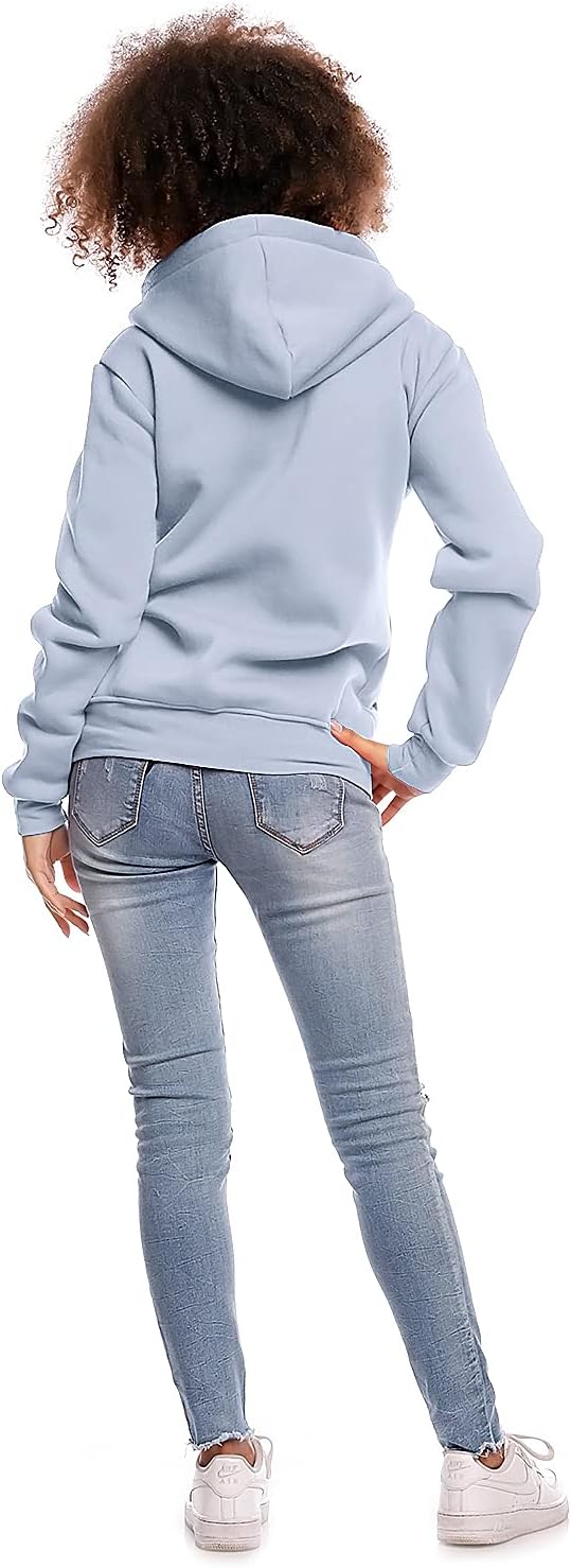 Selente Mummy Love Damen Kapuzenpullover/Langarmshirt zum Stillen und als Umstandsmode (Made in EU)