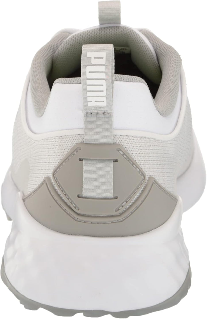 PUMA Herren Fusion Pro Extra Wide Golfschuhe 46 EU Puma Weiss Puma Silver High Rise, 46 EU Puma Whit