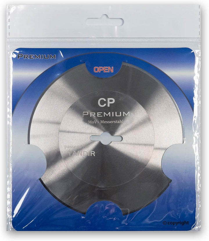 GASTRONICS Kreismesser für Tandir - 100 mm, glatt - Dönermesser aus Edelstahl in Premium Qualität