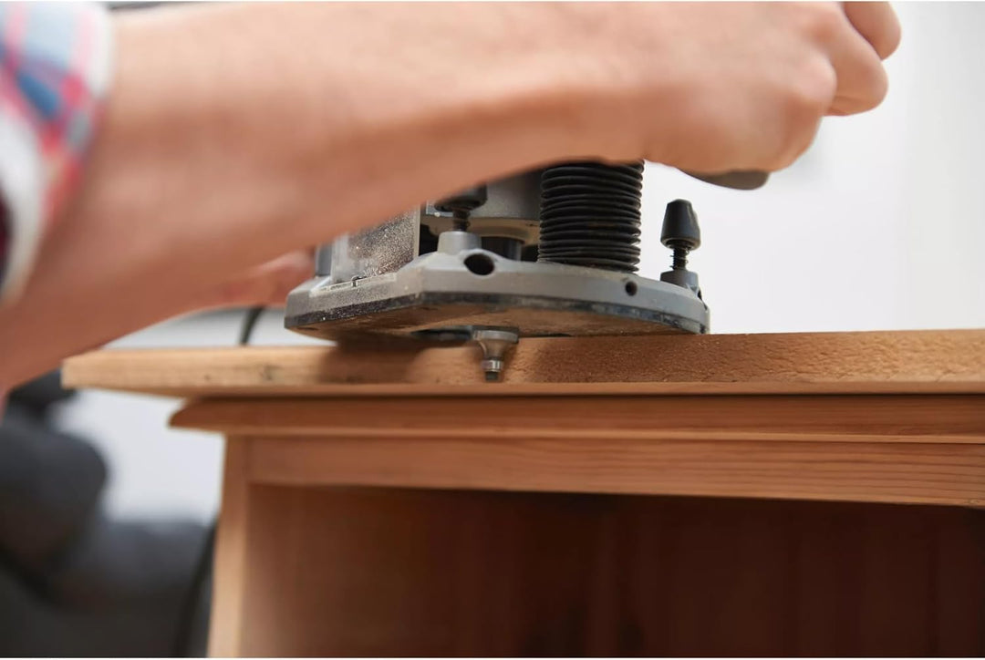 RYOBI RRT1600 – K – Oberfräse, 1600 W + 5 Fräsen