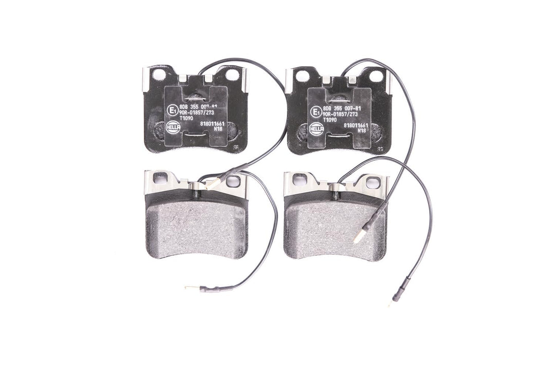 HELLA PAGID 8DB 355 007-811 Bremsbelagsatz - T1090 - Dicke/Stärke: 17.6mm - Bremssystem: Teves - mit