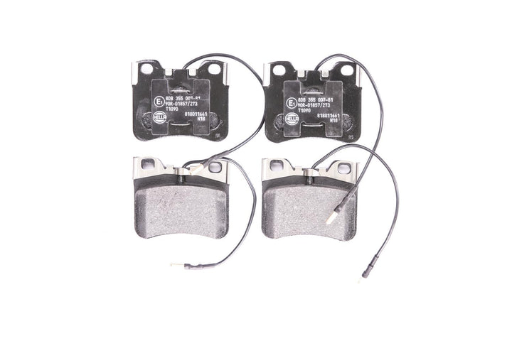 HELLA PAGID 8DB 355 007-811 Bremsbelagsatz - T1090 - Dicke/Stärke: 17.6mm - Bremssystem: Teves - mit