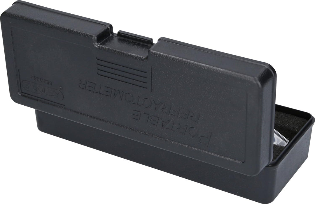 KS Tools 550.1285 Refraktometer - optisches Prüfgerät für Batterieflüssigkeit, Frostschutzmittel und