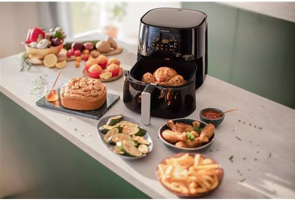 Philips 3000 series Airfryer XL 6.2L, Friggitrice ad aria 14-in-1, App per ricette HD9270/70 (Philip