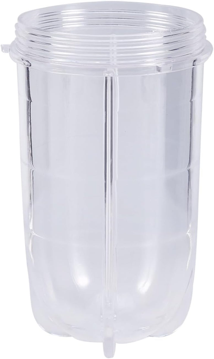 Fydun Kunststoff-Becher, Hoch oder Kurz, Transparent, für Tassen, Mixer, Entsafter, Ersatzteile, Zub