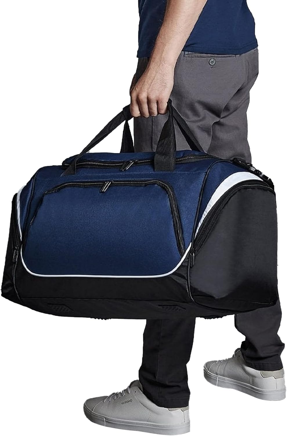 Quadra Pro Team Reisetasche/Sporttasche, 55 Liter (EinheitsgröÃŸe) (Rot/Schwarz/WeiÃŸ) EinheitsgrÃÃŸ