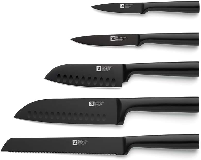 RICHARDSON SHEFFIELD Messerblock Set, Rostfreier