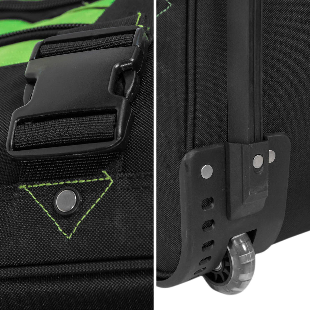 BoGi Bag BoGi Bag Koffer, 52 cm, 40 Liter, grün/schwarz Grün / Schwarz