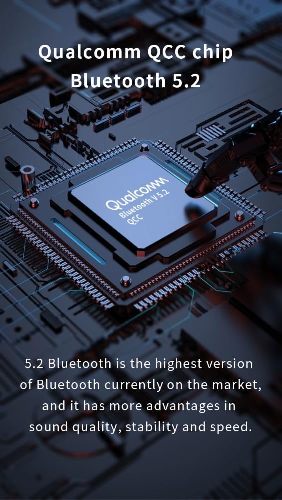 DollaTek Bluetooth 5.2 Sender Empfänger HD Bluetooth Audio-Adapter mit geringer Latenz,3.5 mm AUX-Au