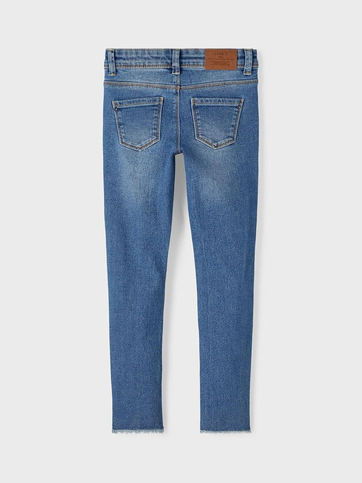 NAME IT Girl Jeans Skinny Fit 92 Medium Blue Denim, 92 Medium Blue Denim
