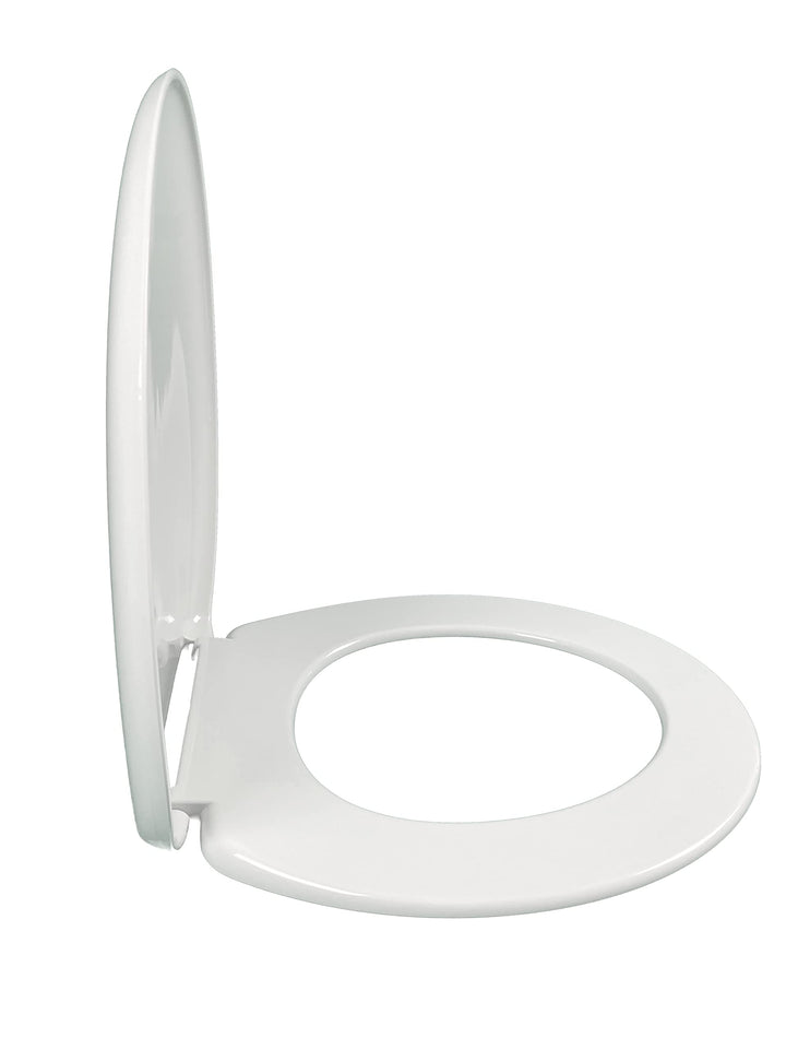 Jacob Delafon Mideo WC-Sitz Polypropylen mit Deckel Scharnier aus Metall Weiss