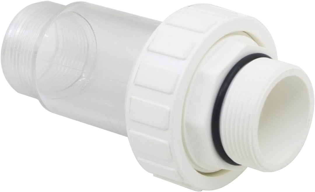 Übergangsverschraubung pvc verschraubung aussengewinde 1-1/2 o ring poolpumpe poolfilter sandfilterp