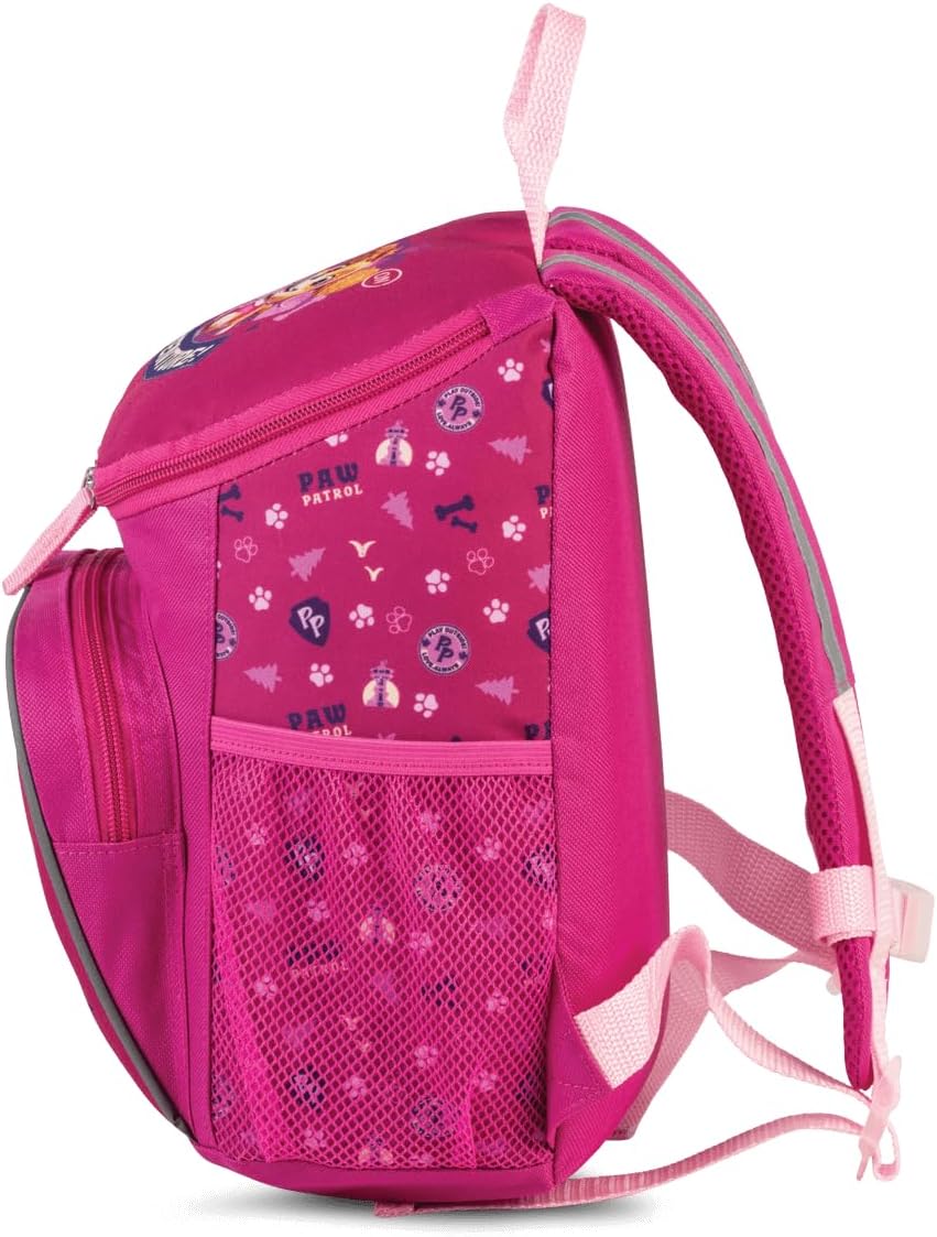 Paw Patrol Rucksack mit Chase, Marshall und Skye Jungen Mädchen von 3-6 Jahren, Kita- und Kindergart