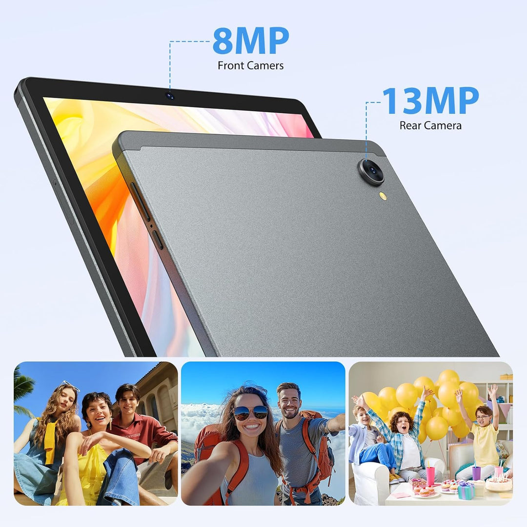 2K 10.6 Zoll Android 15 Tablet, 4G LTE+5G WiFi, 36GB RAM+512GB ROM (2TB TF), Octa-Core, 2000 * 1200F