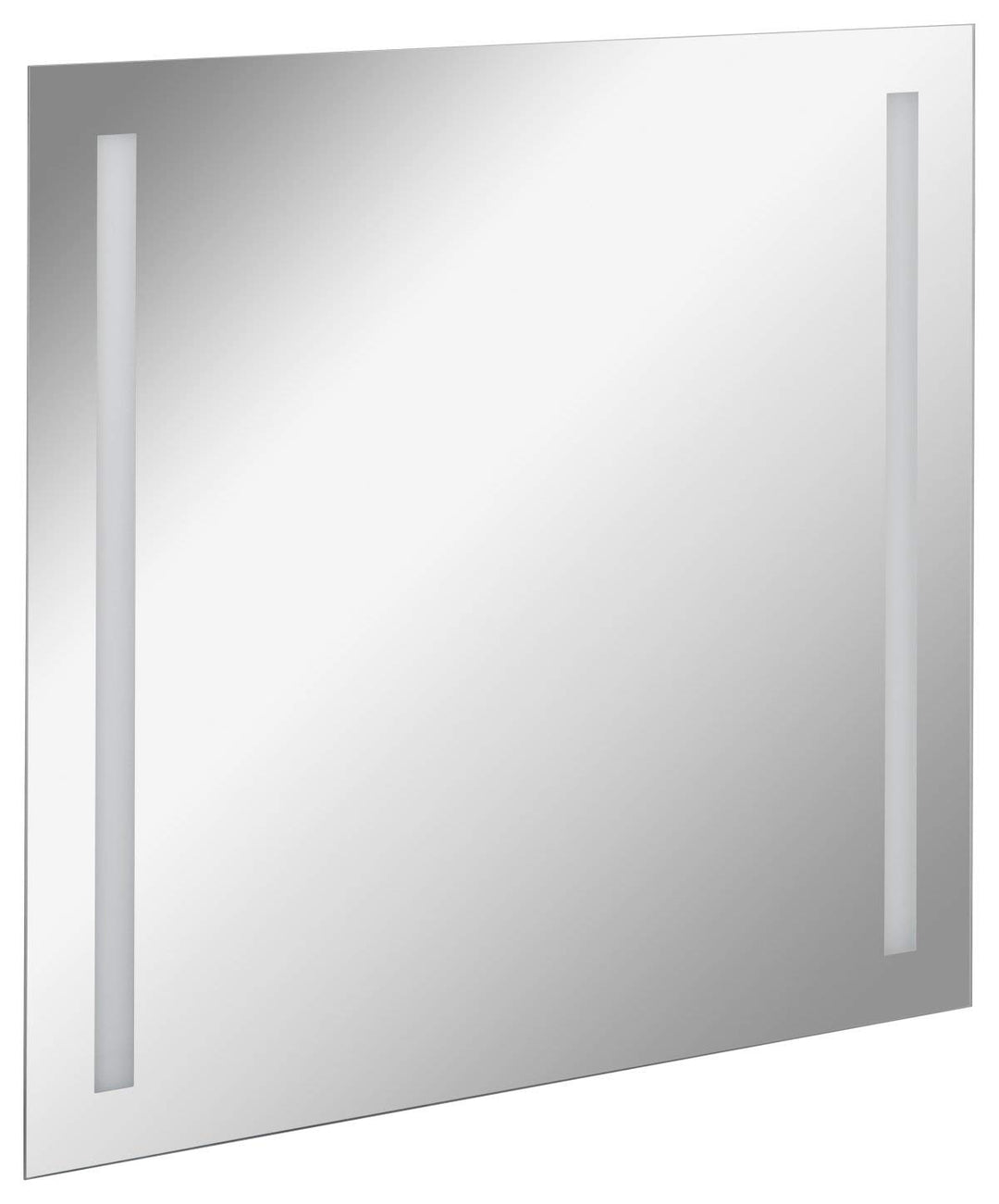 FACKELMANN LED Spiegel linear Mirrors/Wandspiegel mit LED-Beleuchtung und Ambientelicht/Masse (B x H