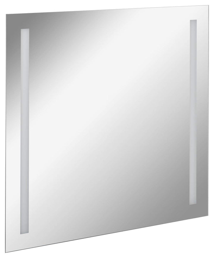 FACKELMANN LED Spiegel linear Mirrors/Wandspiegel mit LED-Beleuchtung und Ambientelicht/Masse (B x H