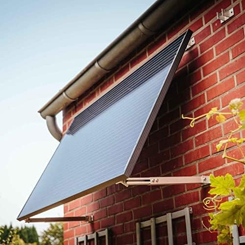 TEOV Solarmodul Halterung 0-60° Individuell Verstellbar Pv Modul Halterung, Solarmodul Halterung füR