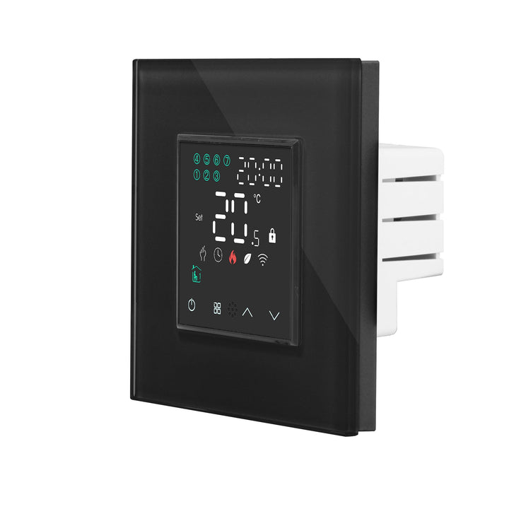 Luxus-Time Raumthermostat WiFi Heizungsthermostat Rahmen EXT. Sensor Thermostat Fussbodenheizung pro