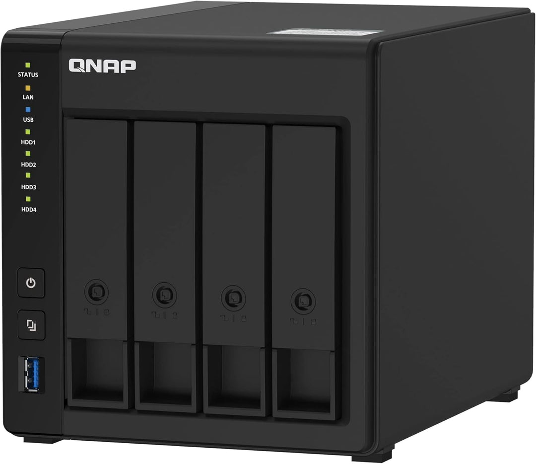 QNAP TS-451D2 NAS Tower Ethernet LAN Schwarz J4025