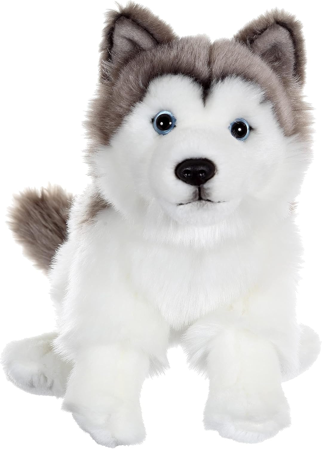 GIPSY TOYS - Sitzender Hund 25 cm Husky - Kuscheltier für Kinder - In 8 verschiedenen Modellen erhäl