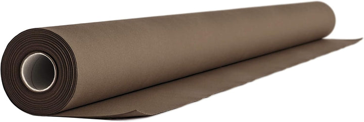 AROBA 1x Airlaid Tischdeckenrolle (Braun, 1,2 m x 24 m) - Stoffähnliche Tischdecke - Hochwertige Tis