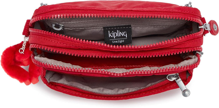 Kipling Damen Abanu Multi Umhängetaschen Rot