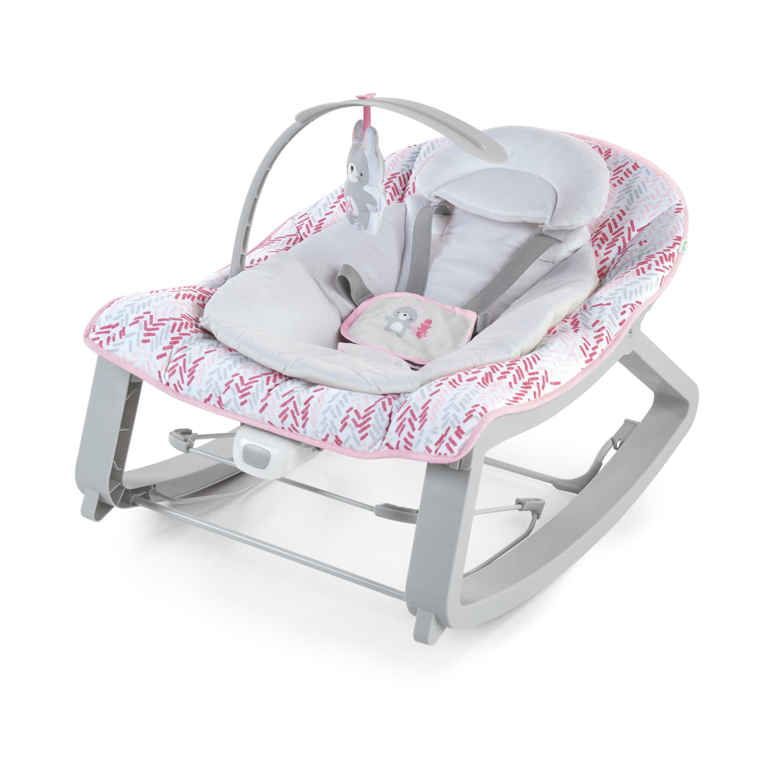 Ingenuity Keep Cozy 3-in-1 Baby Wippe, Sitz und Schaukel für Babys bis Kleinkinder, mit Vibrationen