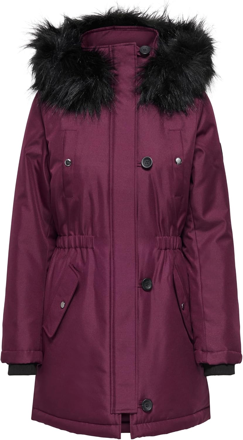 ONLY Female Langer Parka ONLIRIS Langer Parka M Fig, M Fig