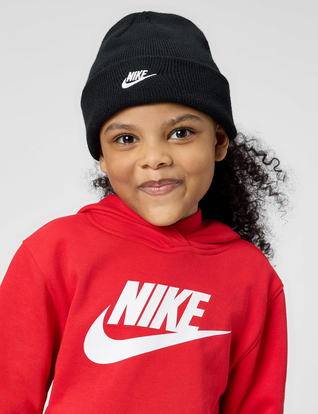 Nike Set mit Mütze und Handschuhen, schwarz, 4-7 Jahre, Schwarz , 4-7 Jahre