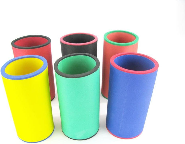 Bunte Mischung - 5er Set Getränkekühler 0,5l Flasche - Bierkühler - Neoprenkühler - passgenau ~Flasc