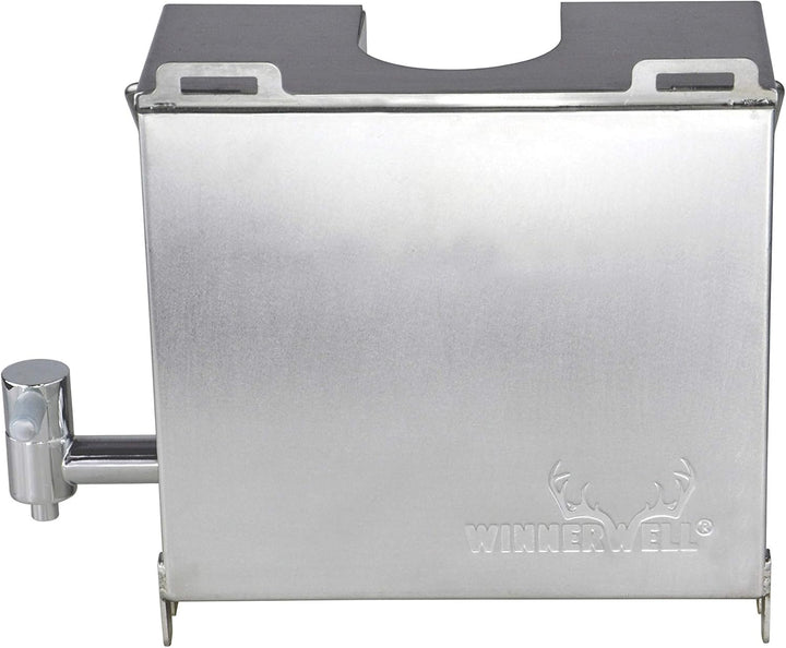 Winnerwell Water Tank Medium | Kompatibel mit mittelgrossen Kaminöfen | Haltbarer Edelstahl 304