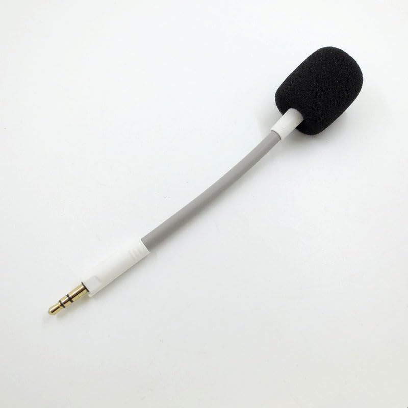 Barracuda X Mikrofon,Mic Ersatz abnehmbar 3.5 mm Game Boom Geräuschunterdrückung Mikrofon mit Schaum