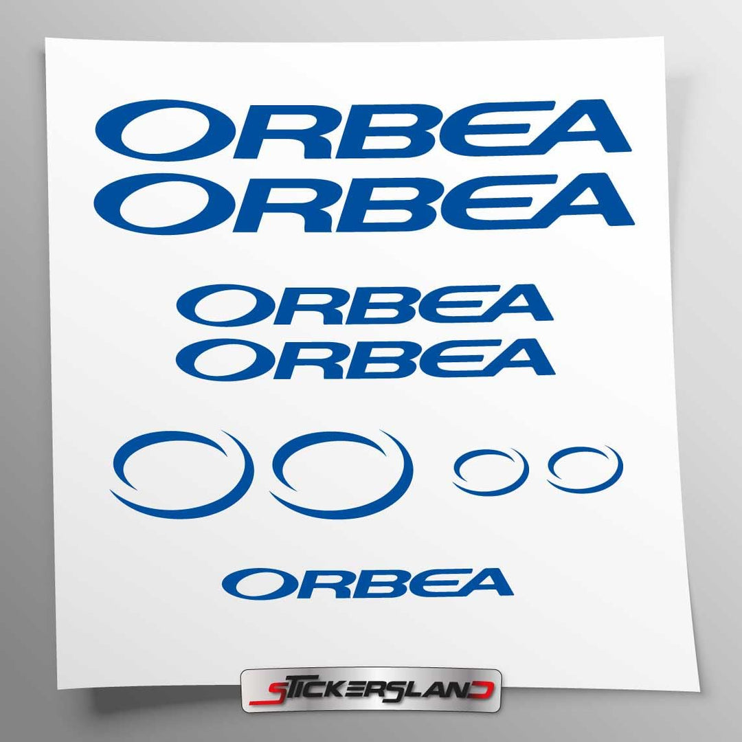 Stickersland® Aufkleber-Set kompatibel mit Rahmen MTB Mountainbike und Helm | Decals Aufkleber für F