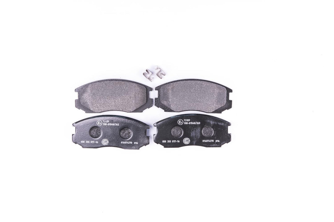 HELLA PAGID 8DB 355 017-161 Bremsbelagsatz - T3109 - Dicke/Stärke: 15mm - Bremssystem: Sumitomo - mi