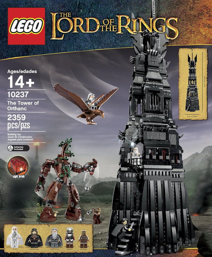 Lego Herr der Ringe Orthanc-Turm Bauset, 10237, 14 Jahre