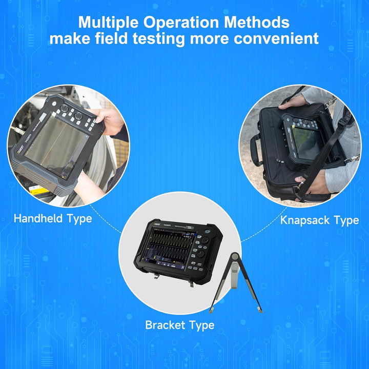 OWON Handheld-Digitaloszilloskop TAO3074, 4-Kanal-Oszilloskop mit 70 MHz Bandbreite und 1 GS/s Abtas