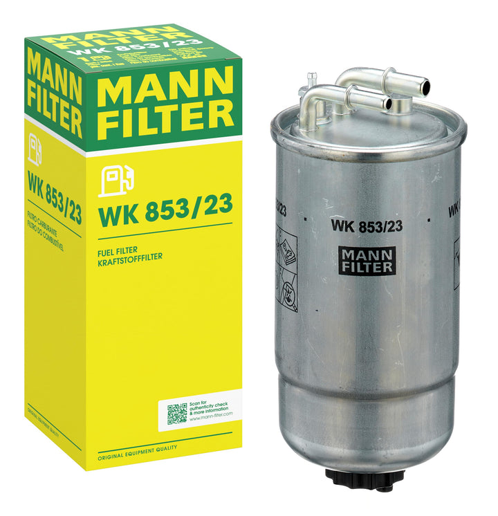 MANN-FILTER WK 853/23 Kraftstofffilter – Für PKW