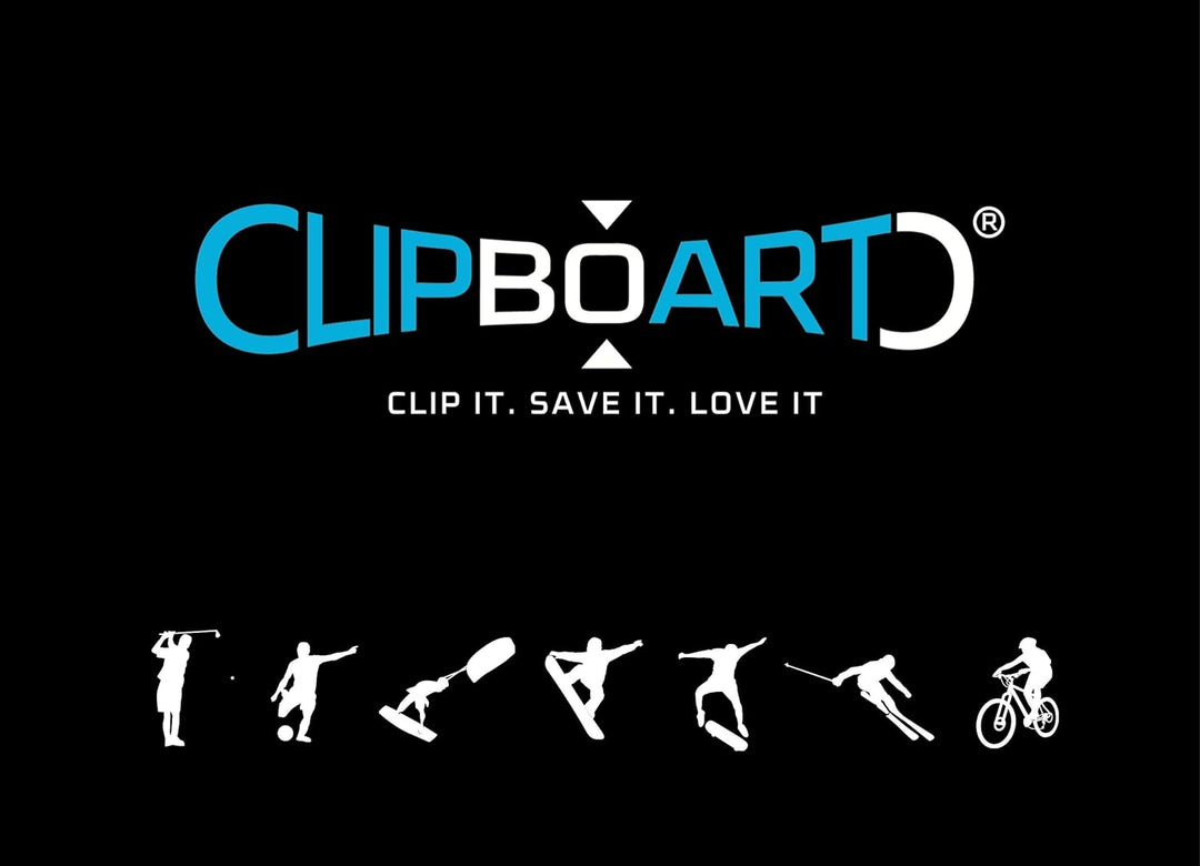 Clipboart ® Langlaufski Skating Ski Wandhalterung Wandhalter Halterung Wandmontage Wandfixierung hor