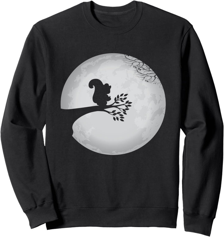 Eichhörnchen Vollmond Heil Reh Hunter Weidmannsheil Hunt Sweatshirt