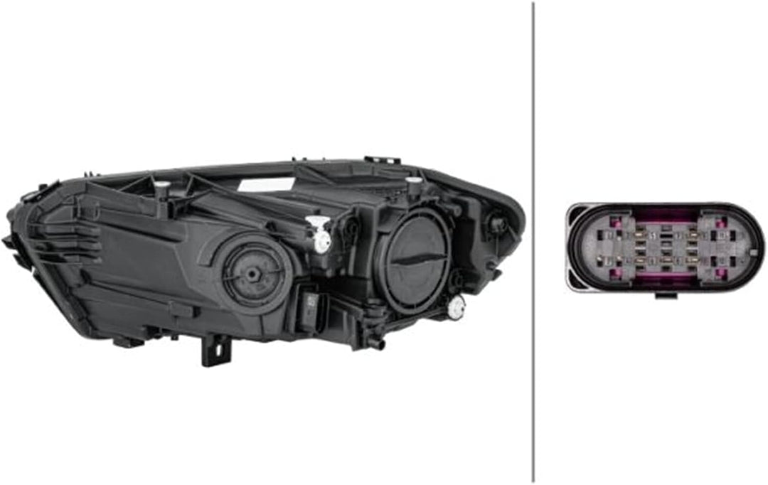 HELLA 1EG 015 091-021 Halogen-Hauptscheinwerfer - rechts - für u.a. Mercedes-Benz A-Class (W177)