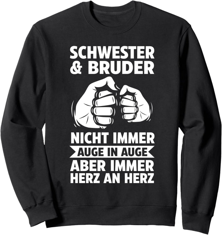 Schwester und Bruder Bruder Sweatshirt