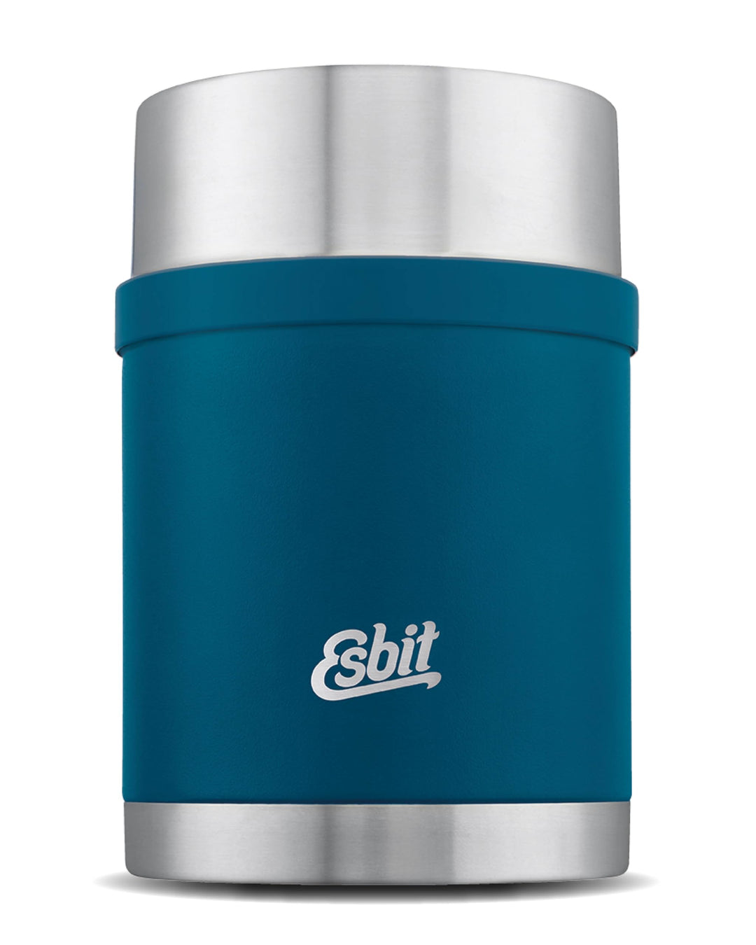 Esbit Thermobehälter Sculptor für Essen - Warmhaltebehälter 750 ml in Polar Blue - aus Edelstahl für