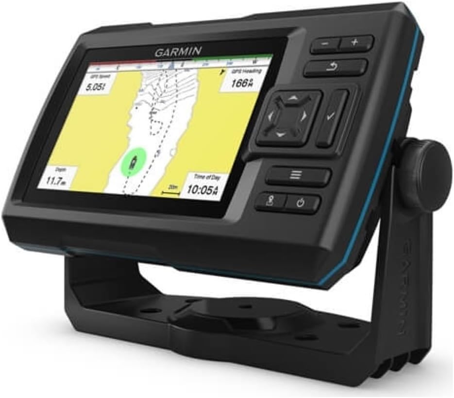 Striker Vivid Fischfinder Displaygrösse 5 Zoll, Echolot integriertes Chirp und ClearVü, einschliessl