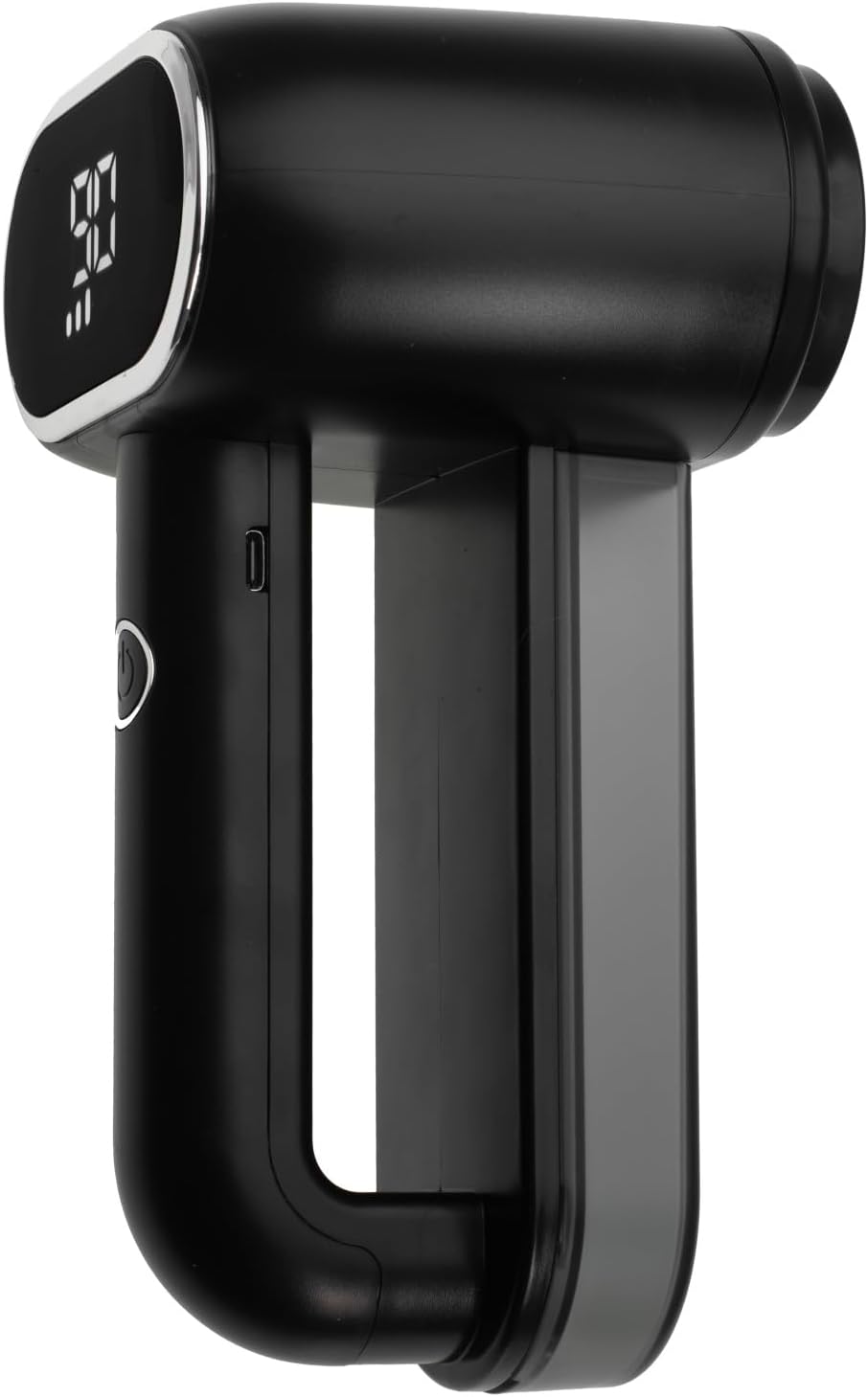 Adler Double Fusselentferner, 3 Geschwindigkeiten, LCD-Display, schwarz