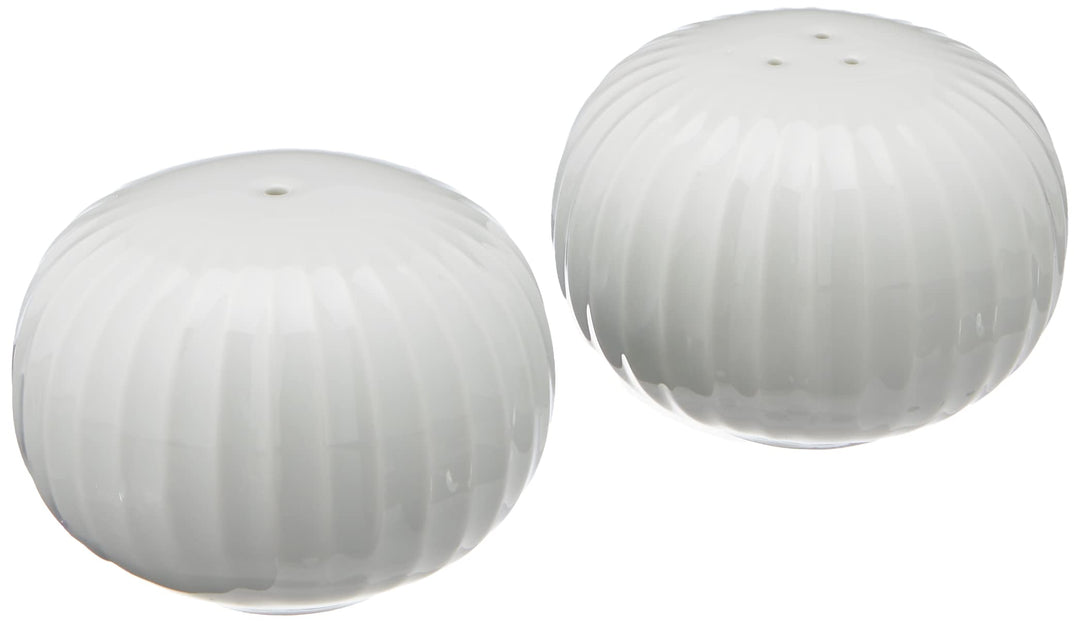 Kähler Salz- und Pfefferstreuer-Set H5 cm Hammershøi dänische Handarbeit, weiss 4,5cm Weiss, 4,5cm W