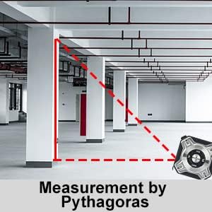 Laser Entfernungsmesser Massband 2 in 1,Massband Laser mit 40M Laser & 5M Massband,USB-Aufladung Mes