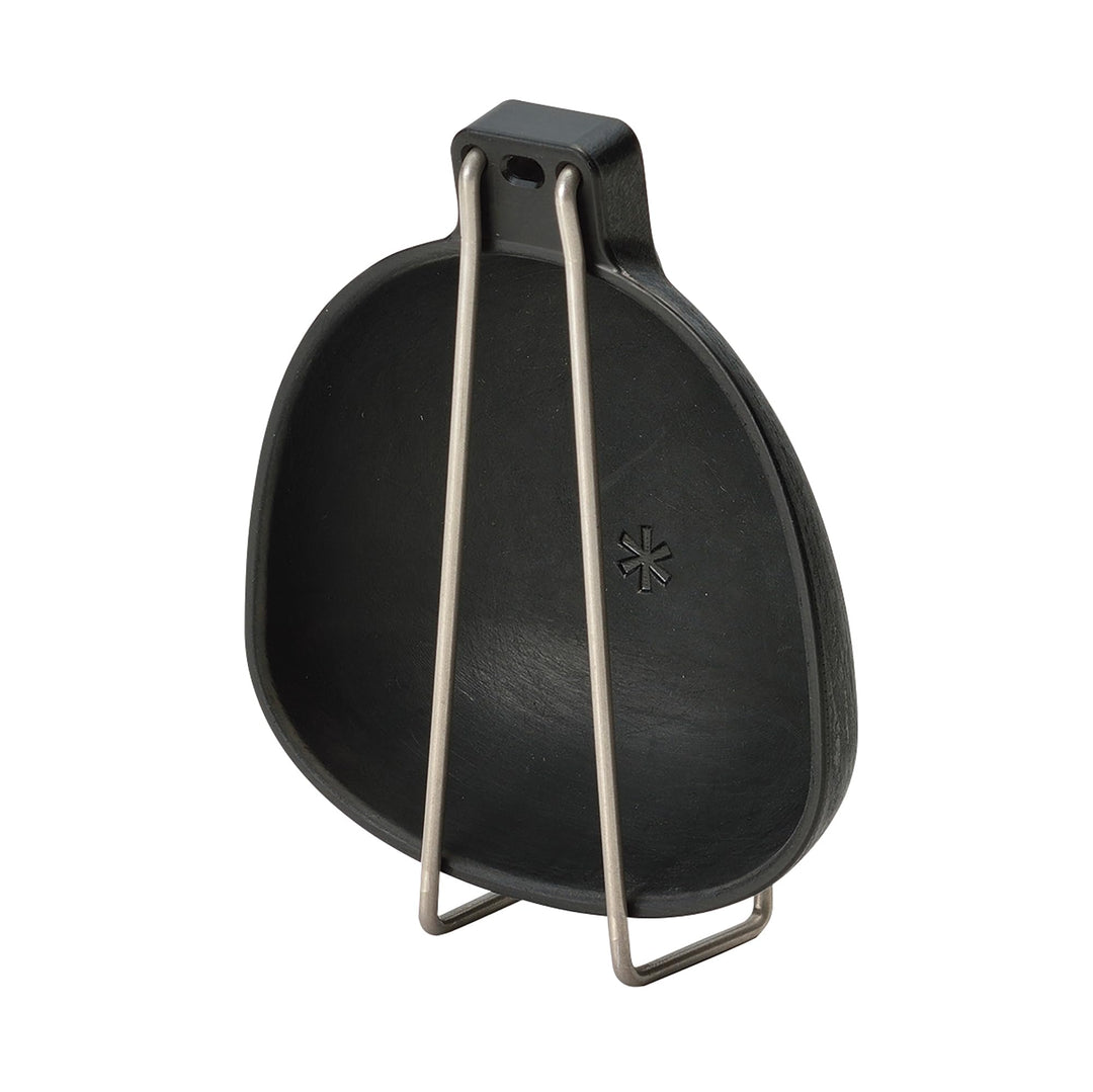 Snow Peak Faltbare Nylon-Kochkelle für Camping/Wandern, Schwarz