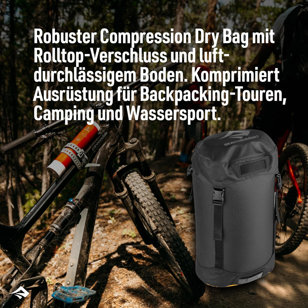 Sea to Summit Evac Compression Dry Bag HD Grey Black 20, Grey Black 20
